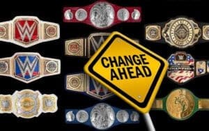 WWE Revamping Three Different Championship Title Designs