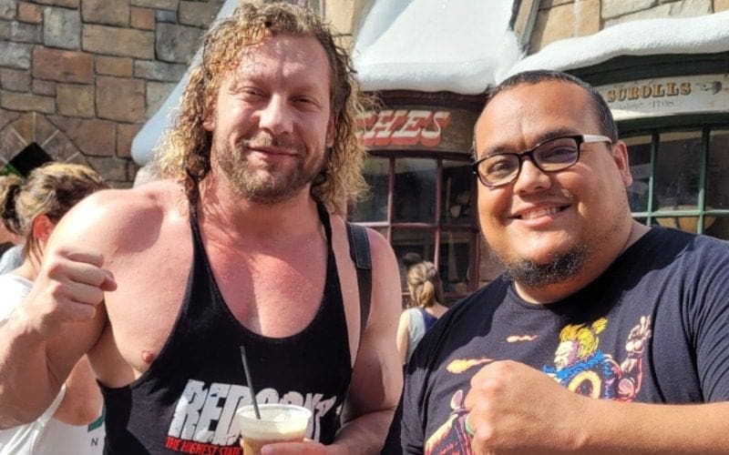 Kenny Omega Spotted With Fans At Universal Studios Orlando During AEW Suspension