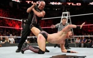 Kurt Angle Reveals He Fought With Torn Muscle At TLC 2017