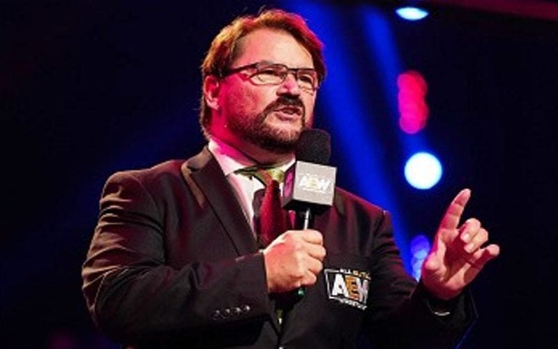 Tony Schiavone Wants To Work Backstage In AEW After Retiring From Announcing