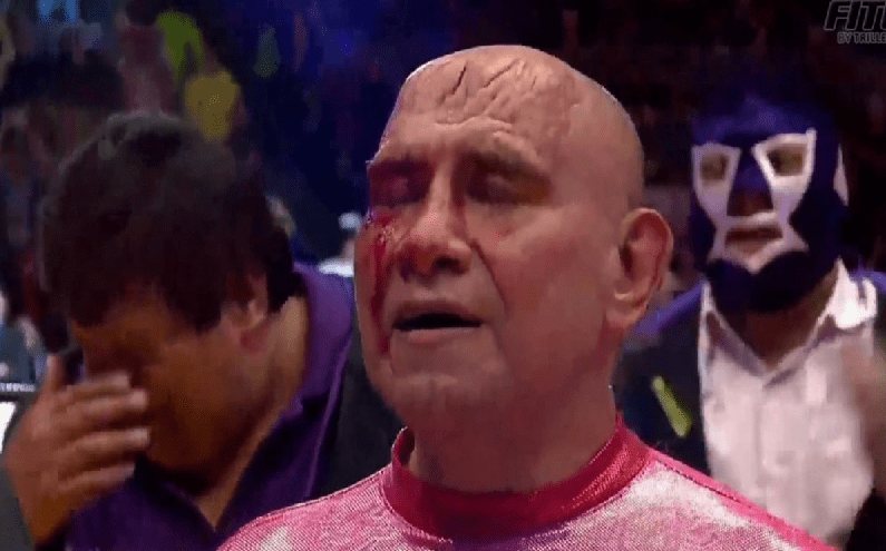 Villano IV Unmasked At AAA Triplemania XXX After 42 Years