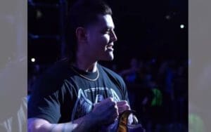 Dominik Mysterio Tries To Tear Up Rey Mysterio Mask During WWE Live Event Dominik Mysterio Tries To Tear Up Rey Mysterio Mask During WWE Live Event