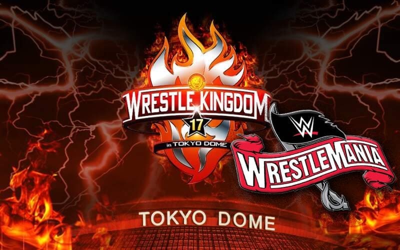 NJPW Wrestle Kingdom 17 Logo Called Out For Looking Similar To WWE WrestleMania