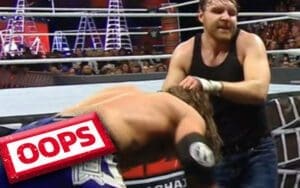 AJ Styles Remembers Famous Wardrobe Malfunction In Jon Moxley Match AJ Styles Remembers Famous Wardrobe Malfunction In Jon Moxley Match