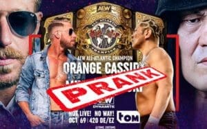 NJPW Fooled By Online Prank With Fantasy Matchup For AEW All-Atlantic Title NJPW Fooled By Online Prank With Fantasy Matchup For AEW All-Atlantic Title