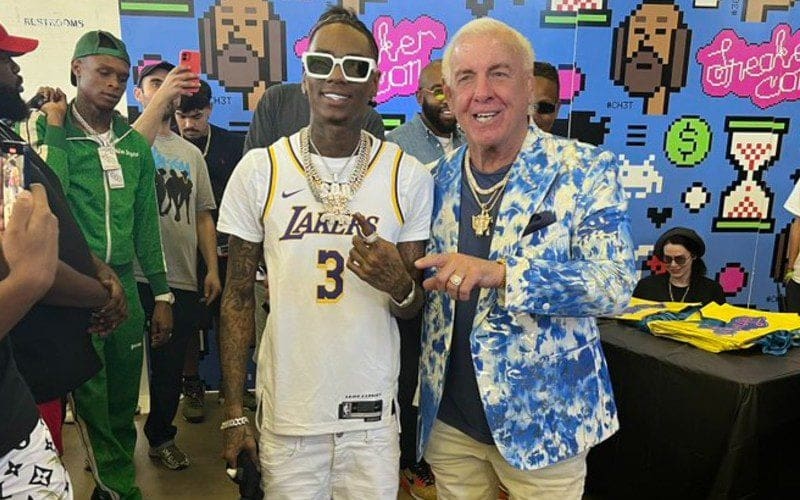 Ric Flair Spotted Hanging Out With Soulja Boy At Sneaker Con