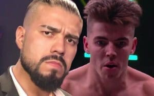 Andrade El Idolo Showed Up At AEW Dynamite To Fight Sammy Guevara Andrade El Idolo Showed Up At AEW Dynamite To Fight Sammy Guevara