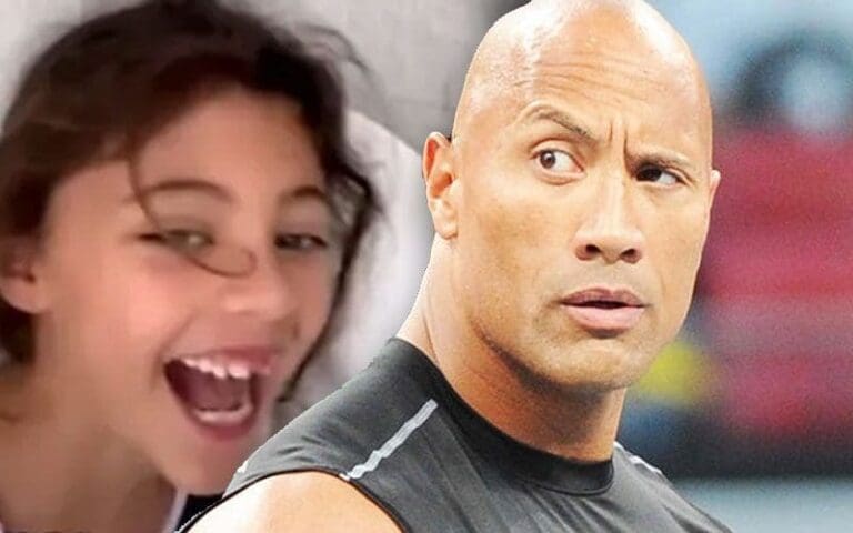 The Rock&rsquo;s Daughters Keep Playing A &lsquo;Terrifying&rsquo; Game With Him