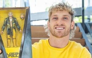 Logan Paul Flexes His First WWE Action Figure Logan Paul Flexes His First WWE Action Figure