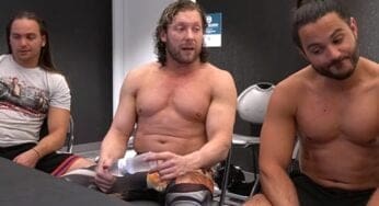 Kenny Omega & The Young Bucks Were Backstage At AEW Dynamite This Week