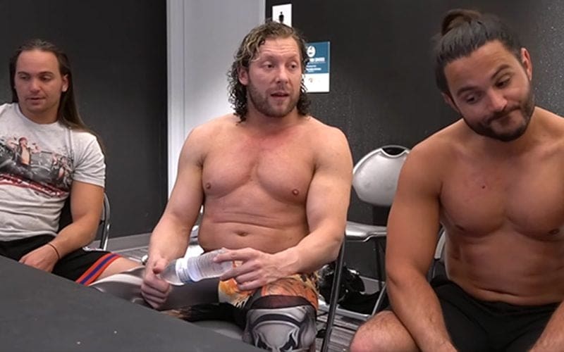 Kenny Omega & The Young Bucks Were Backstage At AEW Dynamite This Week