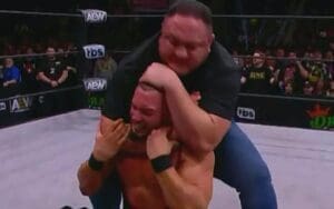 Samoa Joe Turns On Wardlow During AEW Dynamite Samoa Joe Turns On Wardlow During AEW Dynamite