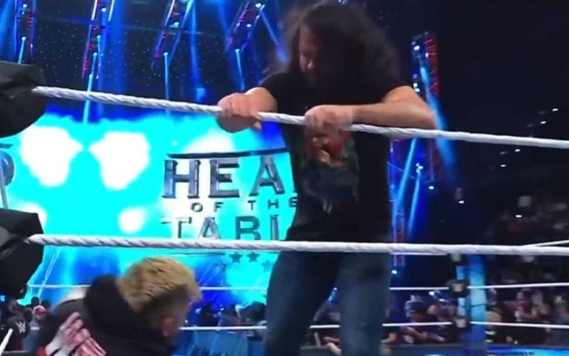 Drew McIntyre Accidentally Caught On Microphone Asking About Roman Reigns’ Run-In During SmackDown