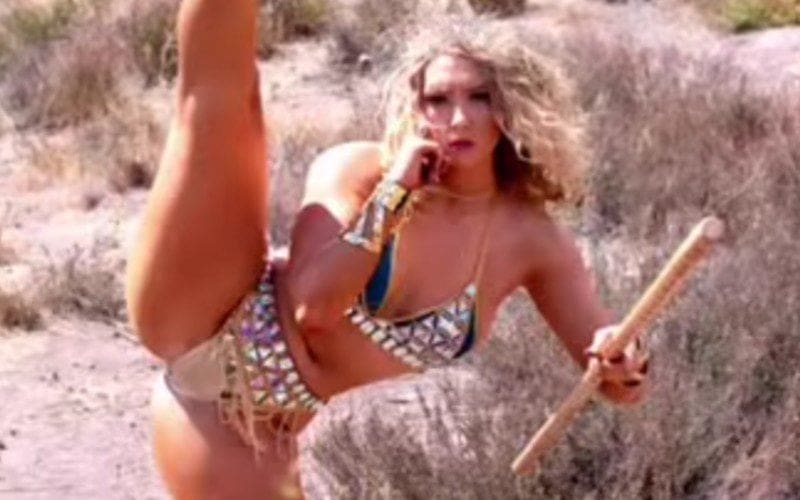 Nikkita Lyons Shows Off Amazing Flexibility In Desert Bikini Reels