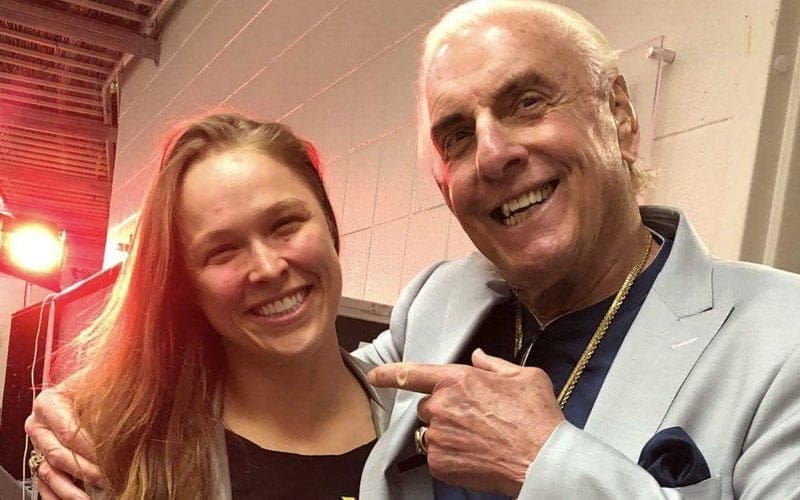 Ric Flair Says Ronda Rousey’s Opponents Need To Carry Their Weight