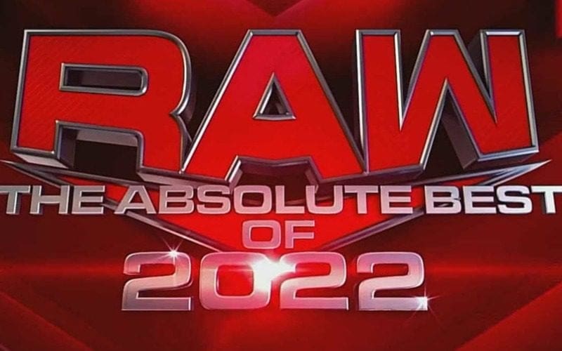 WWE Confirms Best-of RAW Episode For Next Week
