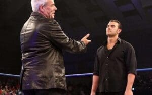 Eric Bischoff Was Against His Son Garrett Bischoff Becoming An In-Ring Performer Eric Bischoff Was Against His Son Garrett Bischoff Becoming An In-Ring Performer