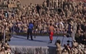 Chris Benoit Appears During WWE Tribute To The Troops Vignette Chris Benoit Appears During WWE Tribute To The Troops Vignette