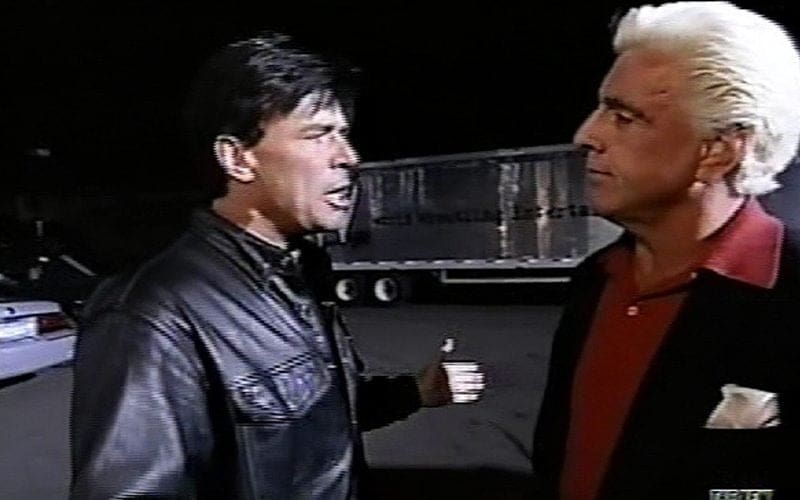 Eric Bischoff Wants Face-To-Face With Ric Flair After Recent Social Media Beef