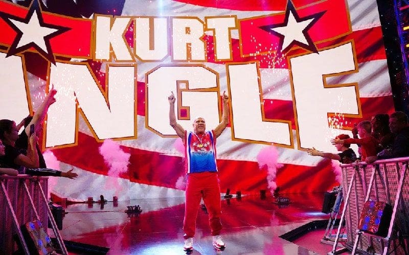 Kurt Angle Says He’s Back To Being Retired After WWE SmackDown Appearance