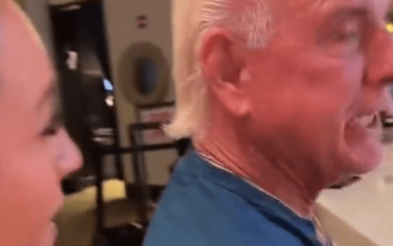 Ric Flair Shuts Down TikToker Looking For Clout With Selfie