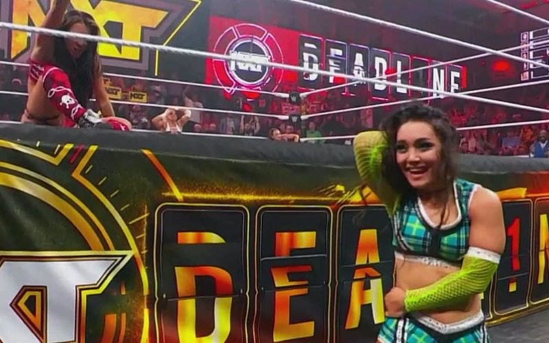 Roxanne Perez Wins Women’s Iron Survivor Challenge During NXT Deadline