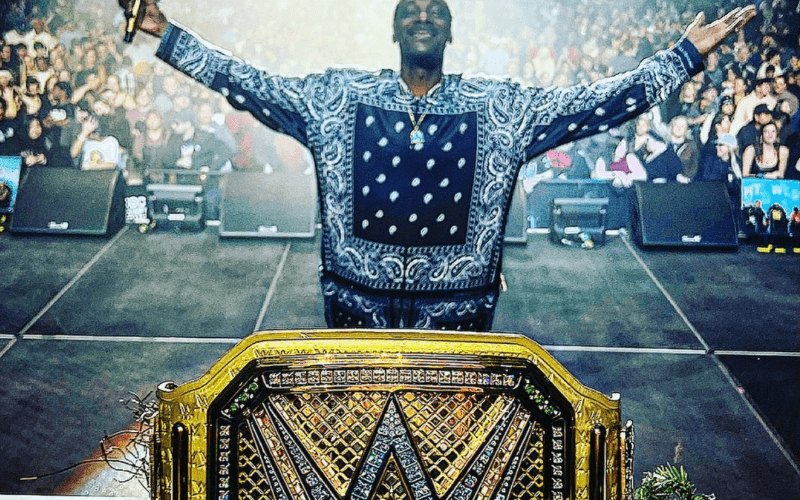Snoop Dogg Loses His All Gold WWE Title