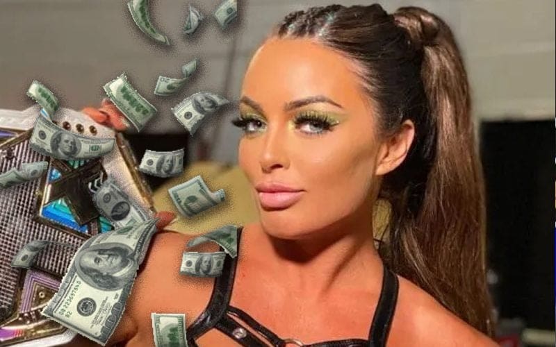 WWE Called Out For Firing Mandy Rose Because She Was Making So Much Money From Her Premium Content