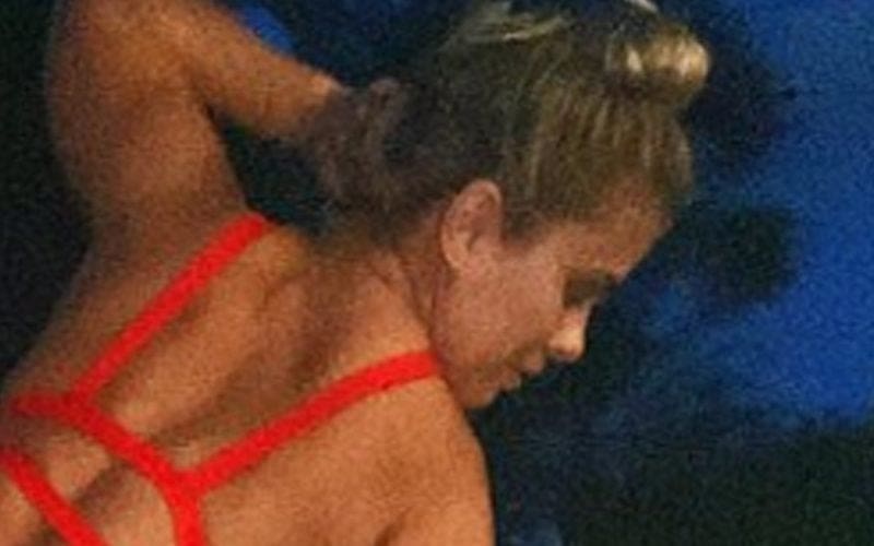 Paige VanZant Is Looking Back In Sultry Poolside Bikini Photo Drop