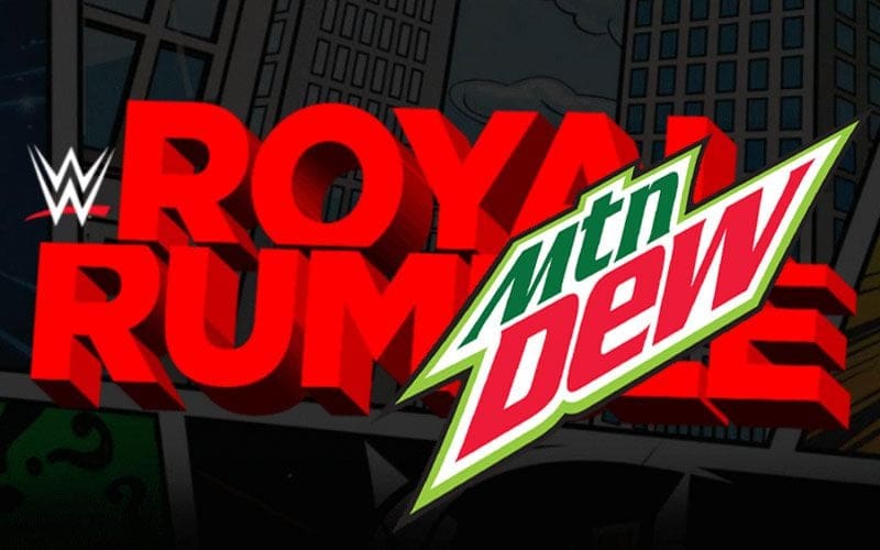 Mountain Dew Advertisement Spoils Top WWE Royal Rumble Match