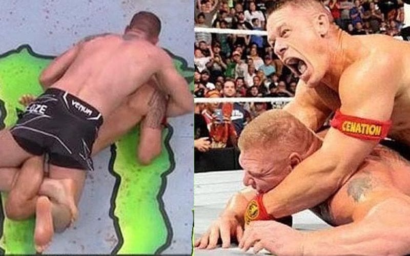 Roman Dolidze Uses John Cena’s Submission To Win UFC On ESPN Fight
