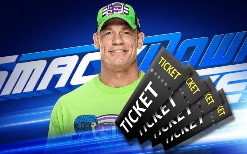 John Cena Moves Tons Of Tickets For Upcoming SmackDown Appearance