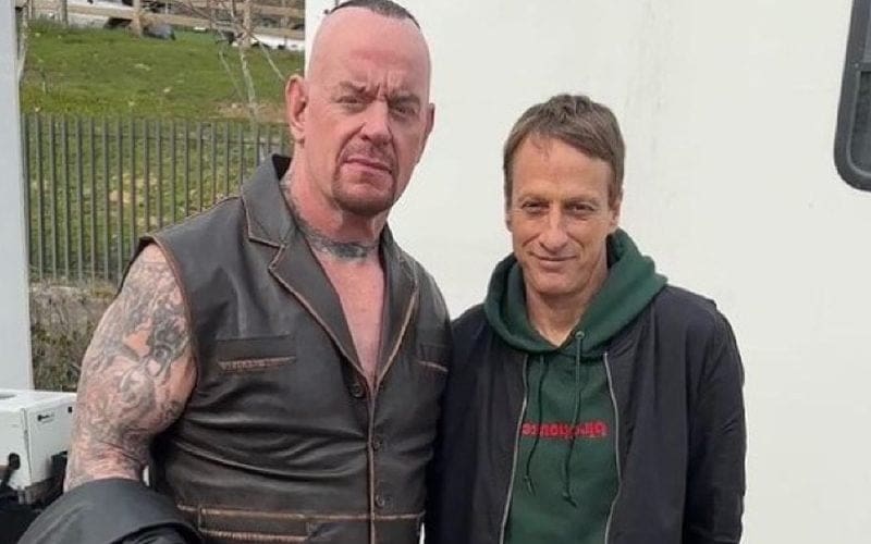 The Undertaker Spotted With Tony Hawk