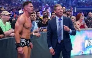 Austin Theory Found Out About Vince McMahon Wrestling At WrestleMania 38 As The Show Started Austin Theory Found Out About Vince McMahon Wrestling At WrestleMania 38 As The Show Started