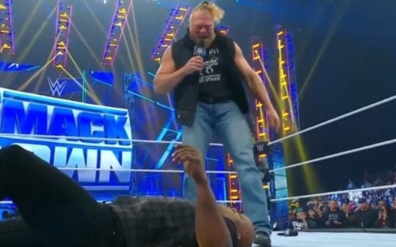 Brock Lesnar Confirms He Will Be In Royal Rumble Match During WWE SmackDown