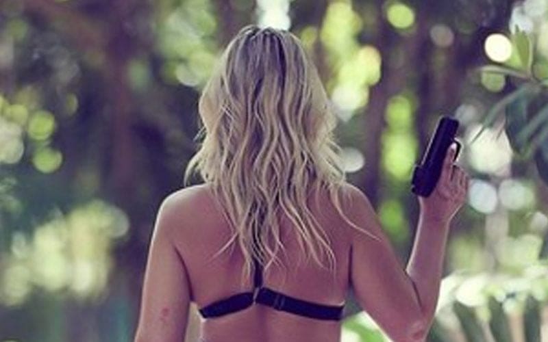 Paige VanZant Is A Gangster In Cheeky Black Lingerie Photo Drop