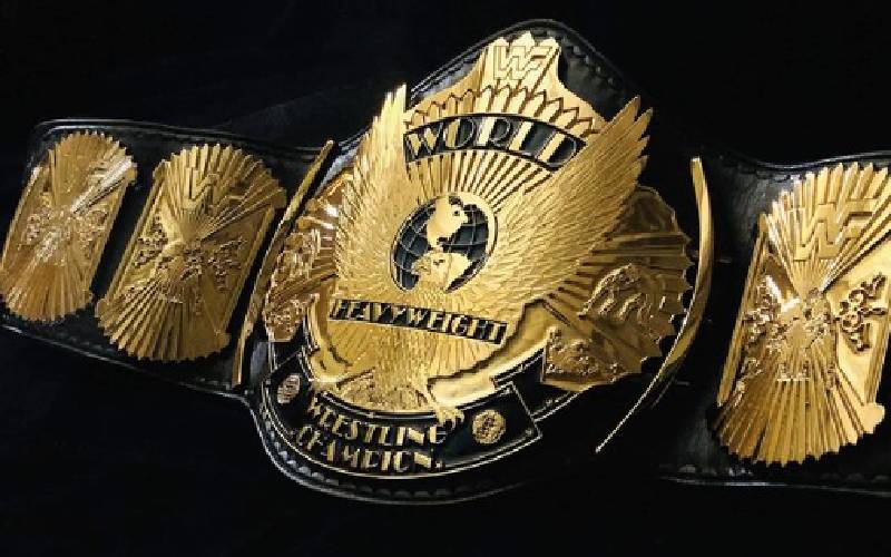 Winged Eagle WWE Championship Belt