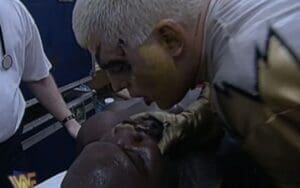 Ahmed Johnson Was Furious Backstage After Goldust Kissed Him During Match Ahmed Johnson Was Furious Backstage After Goldust Kissed Him During Match