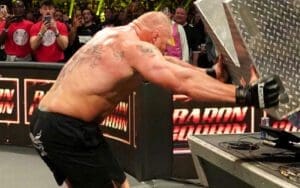 Brock Lesnar Has Heat Over Unplanned WWE Royal Rumble Spot WWE's Current WrestleMania Direction For Brock Lesnar