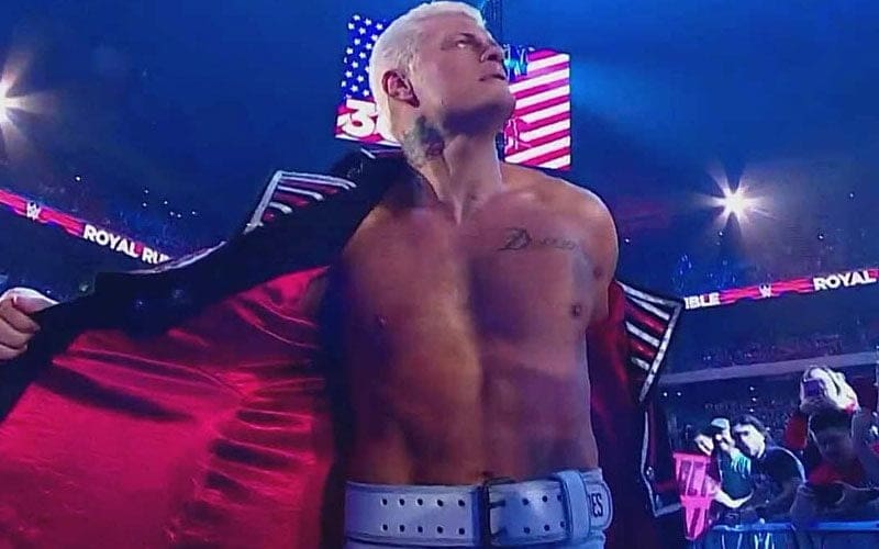 Cody Rhodes Returns From Injury During WWE Royal Rumble