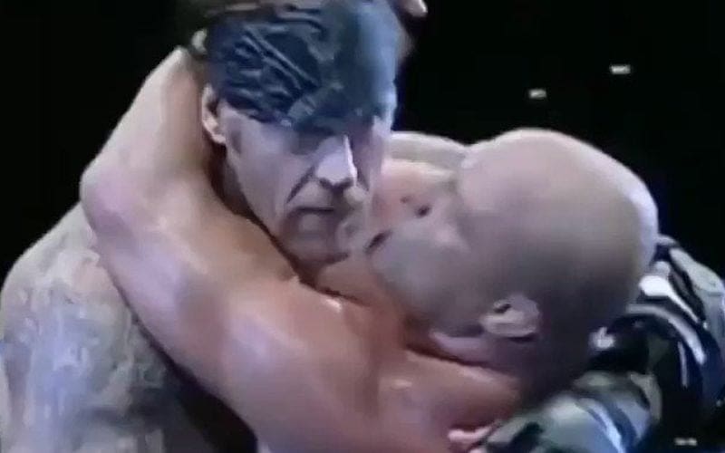 The Undertaker Was Livid When Kurt Angle Kissed Him After A Match