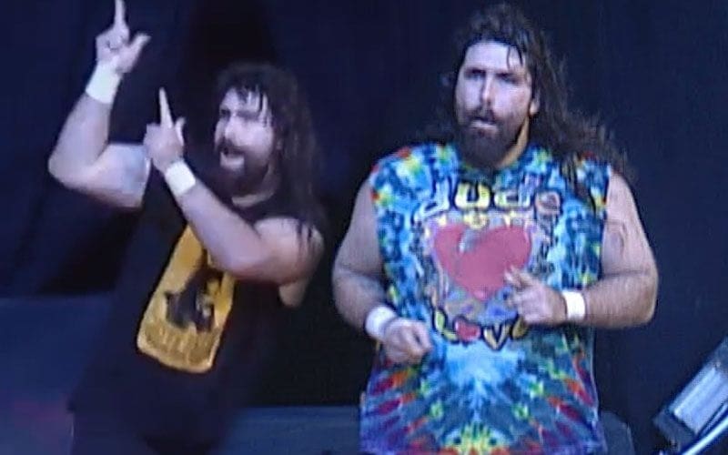 Mick Foley Had A Team To Help Him With Classic Royal Rumble Bit
