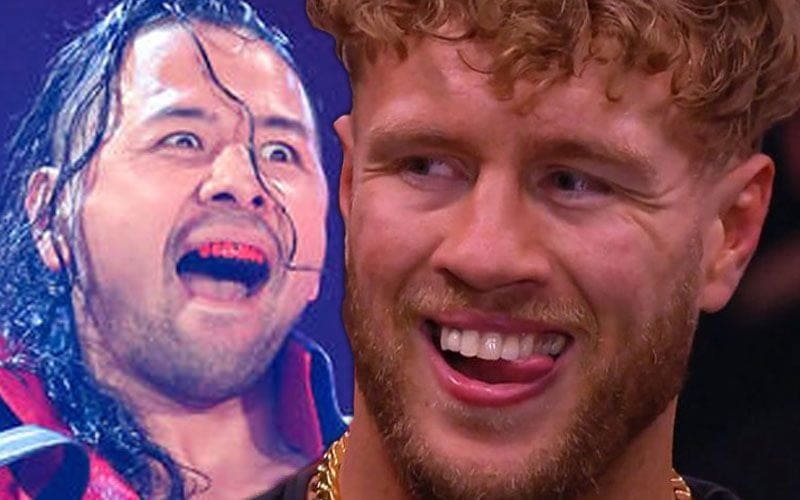 Will Ospreay Challenges Shinsuke Nakamura To A Kissing Contest