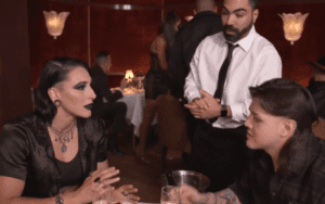 Dominik Mysterio Walks Out On Rhea Ripley During Valentine’s Day Dinner Dominik Mysterio Walks Out On Rhea Ripley During Valentine's Day Dinner