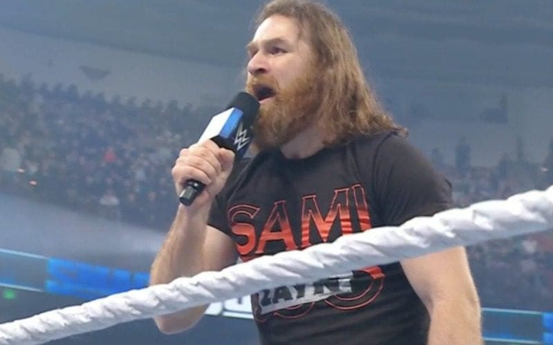 Sami Zayn Challenges Roman Reigns To Undisputed Universal Title Match At WWE Elimination Chamber