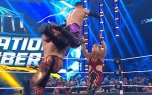 Dax Harwood Reacts To Edge & Beth Phoenix Using FTR’s Finisher At WWE Elimination Chamber Dax Harwood Reacts To Edge & Beth Phoenix Using FTR's Finisher At WWE Elimination Chamber
