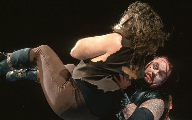 Mick Foley ‘Spewed Blood’ Everywhere Following A Chokeslam From The Undertaker