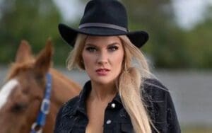 Lacey Evans Loses Her Shirt & Looks Ready To Ride In Smoldering Photo Drop Lacey Evans Loses Her Shirt & Looks Ready To Ride In Smoldering Photo Drop