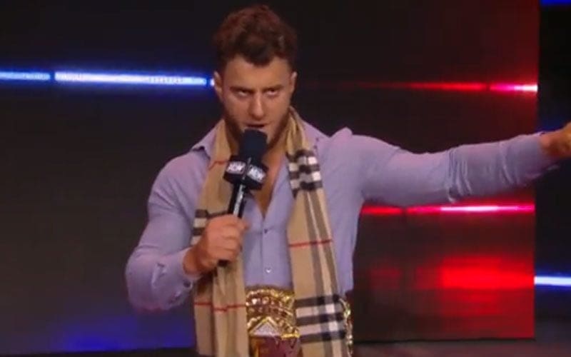 MJF Rips People Who Claim Majority Of AEW All In Tickets Are Sold To Scalpers
