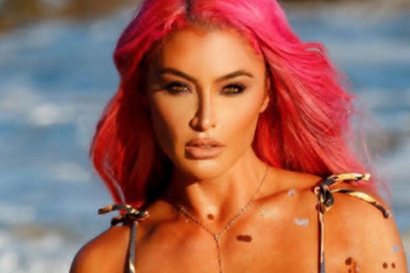 Eva Marie Gets Wet In The Ocean Waves With Breathtaking Beach Photo Drop